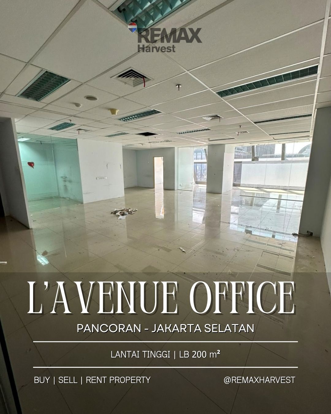 Office Space L'Avenue Office Pancoran